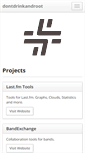 Mobile Screenshot of dontdrinkandroot.net